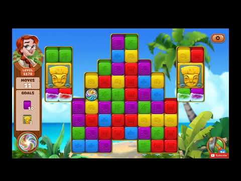 Lost Island Blast Adventure Level 1178 NO BOOSTERS - A S GAMING