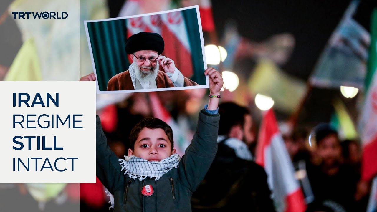 Seven days of war Iran’s regime still standing