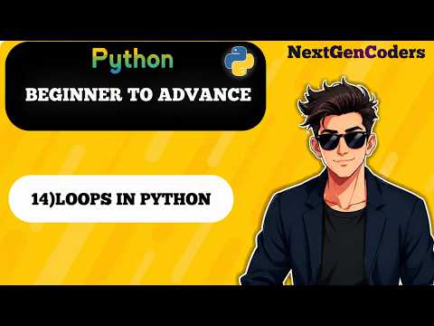 Lecture 14 Introduction To Loops While Loop In Python Python Tutorial For Beginners