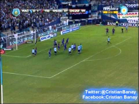 Racing 0 Tigre 1 (Relato Jorge Barril) Torneo Final 2014 (18/2/2014)