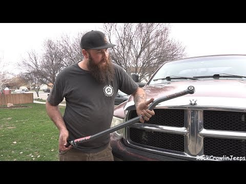 Tow Rig Tech! Synergy Mfg Track Bar Install on the Dodge Cummins!
