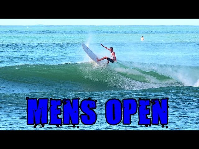 Noosa Festival of Surf 2018 - Mens Open Division highlights