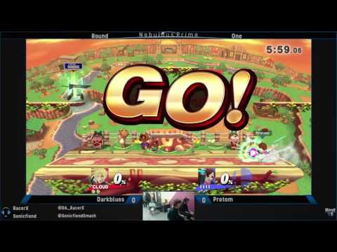 Nebulous Prime Sm4sh Singles #68: Round - One: Darkblues vs. Protom