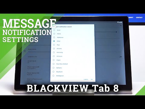List of Notification Sounds in BLACKVIEW Tab 8 – Find Notification Sounds