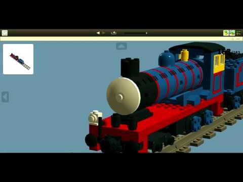 How To Build Lego Stuff - Edward The Blue Engine