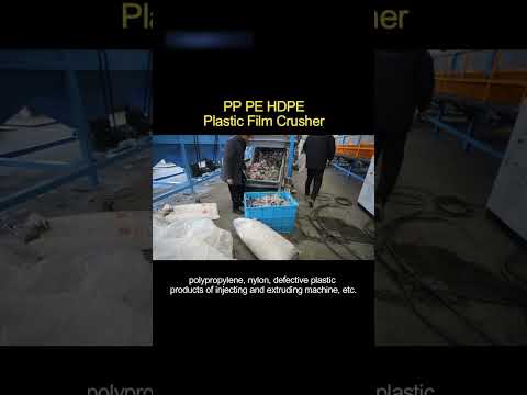 High Speed Extrusion PET Plastic Waste Washing Line