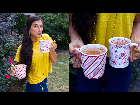 Raw Vegan Hot Chocolate! Warm Recipe for Winter...