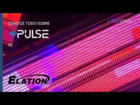 Serie PULSE de Elation: Tecnología Avanzada para Efectos Visuales Impactantes