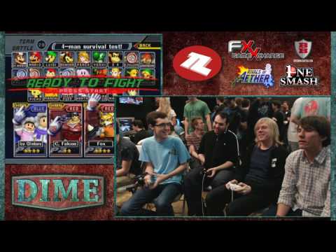 DIME 21 - Bananas + Dakpo vs Captain Smuckers + Redd - Losers Melee
