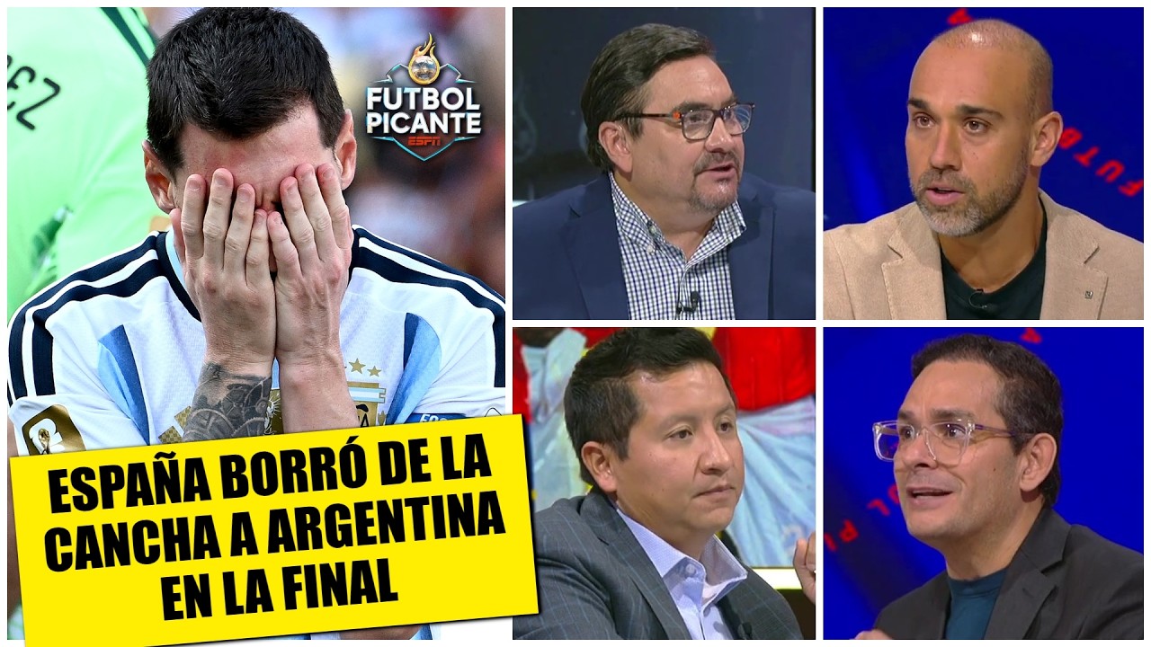 A MESSI lo dejaron solo sus COMPAÑEROS en su ÚLTIMO BAILE MUNDIALISTA ante ESPAÑA | Futbol Picante