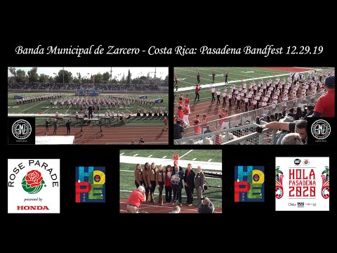 Banda Municipal de Zarcero: Costa Rica - 2020 Pasadena Bandfest
