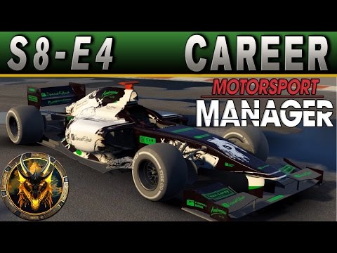 Motorsport Manager PC Career Mode S8E4 - COLD TIRES, FAST QUALIFYING