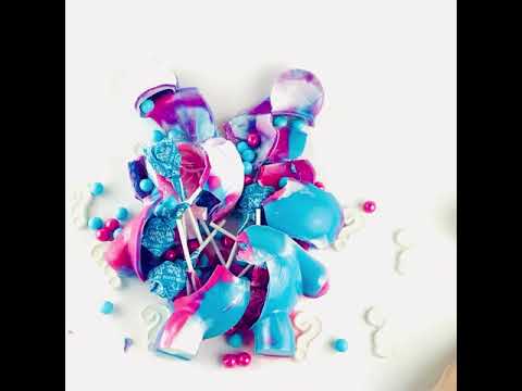 Chocolate Breakable Piñata Gender Reveal Bear Chocolate Sweet Smash