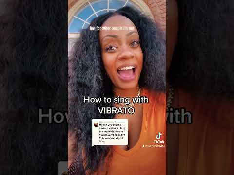 How To Sing With Vibrato #vocalcoach #voicelessons