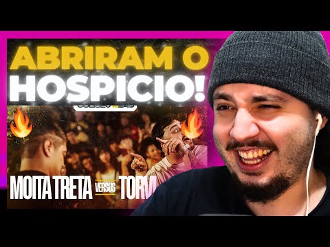 (QUE LOUCURA!! 🤣🤣😂) MOITA TRETA (SP) X TORVI - 1ª FASE - BDCOLISEU | REACT BAUEB