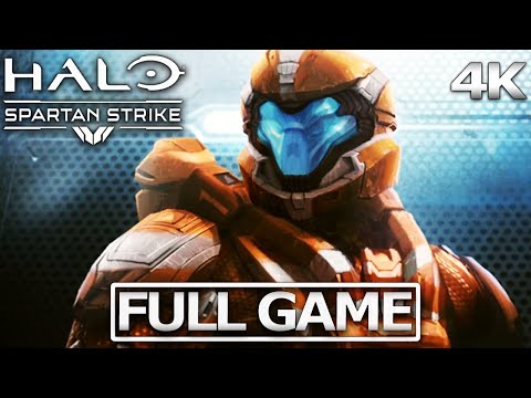 HALO SPARTAN STRIKE Full Gameplay Walkthrough / No Commentary【FULL GAME】4K Ultra HD
