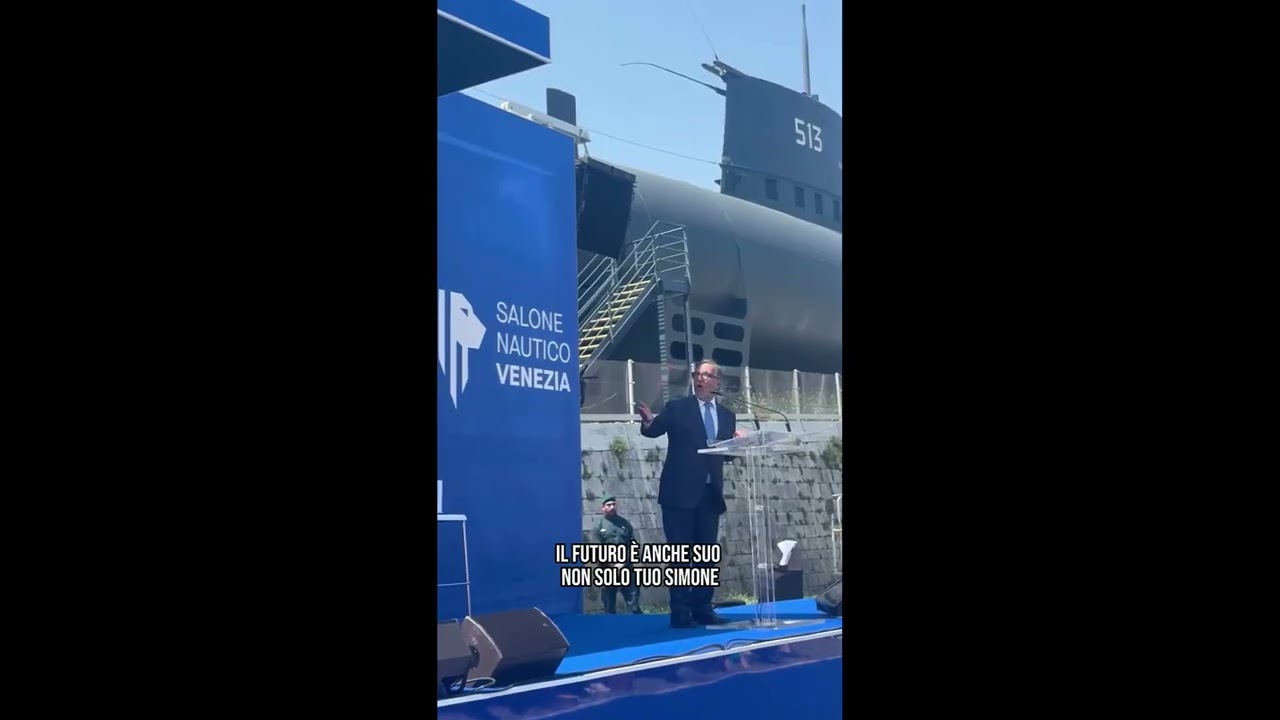 IL PRESIDENTE LA RUSSA INTERVIENE ALLA SETTIMA EDIZIONE DEL SALONE NAUTICO DI VENEZIA