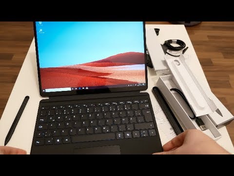 Microsoft Surface Pro X Unboxing, Setup and First Impressions