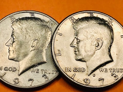 1973 US $2,000 Half Dollar Coins - United States Kennedy Halfs