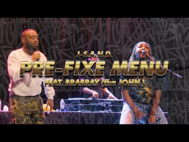 J-S.A.N.D. - PRE FIXE MENU (live from ACA)