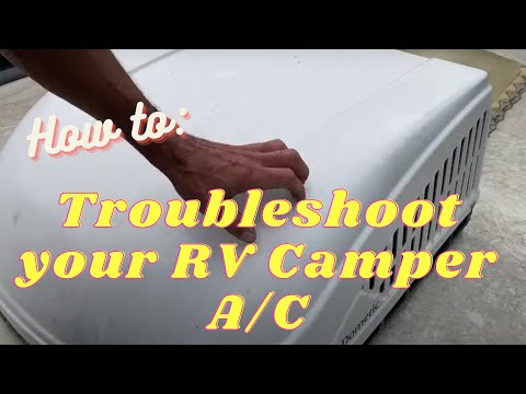 How to Repair / Troubleshoot a Dometic AC Blowing warm air (RV / camper, A/C) 13500btu PART 1