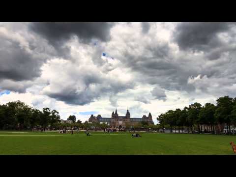 Museumsquare amsterdam hyperlapse / walklapse