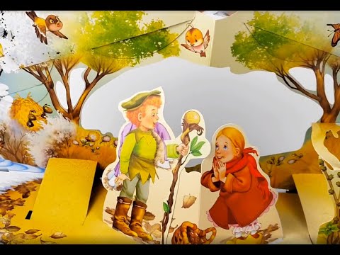 Миниатюра изображения товара Книжка-панорамка АСТ Двенадцать месяцев (Маршак С.Я.)