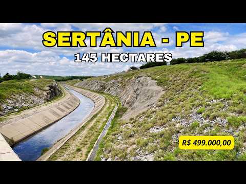 Fazenda Cipó, Sertânia PE, medindo 145 hectares, Valor R$ 499.000,00