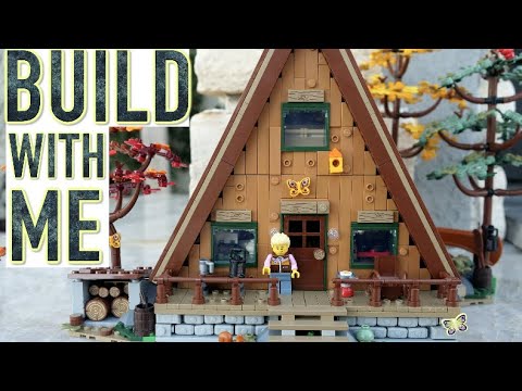 LEGO Ideas 21338 A-Frame Cabin Detailed Building Review