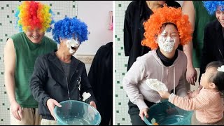 Join Exciting Rope-Pulling Challenge, Whose Leg Hair Was Plucked?# Funnyfamily#PartyGames