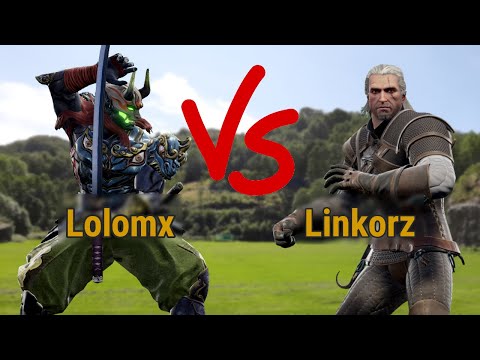 Lolomx (Yoshimitsu) VS Linkorz (Geralt) #Lolomx #Linkorz