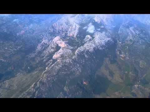Flying over the Puig Major, Mallorca