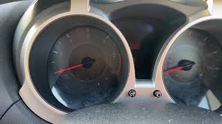 Nissan Juke TPMS Tyre pressure warning light reset procedure