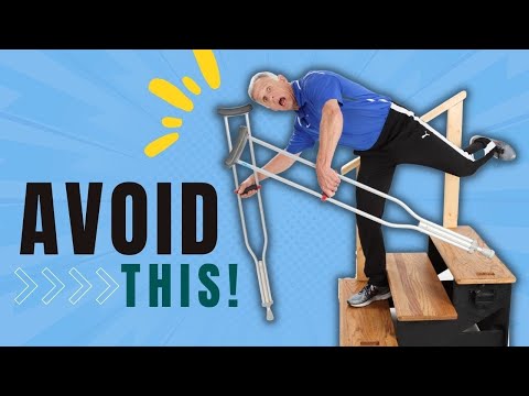 Go Up & Down Steps Safely With Crutches