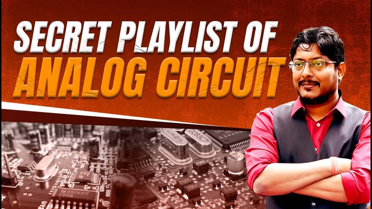 Secret Playlist of Analog Circuit | GATE 2026 #umeshdhande #gateacademy