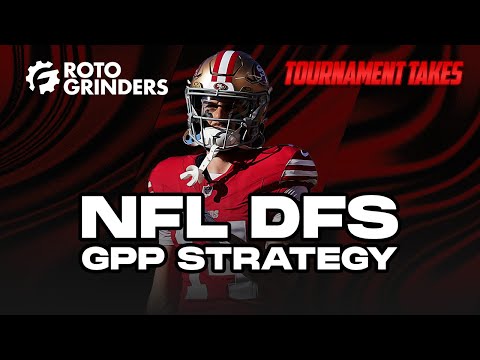 NFL DFS Expert Tournament Strategy for Week 1 on DraftKings & FanDuel