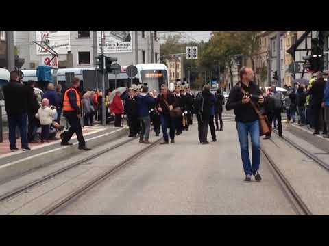 Einfahrt zur Variobahntaufe "Langendreer"