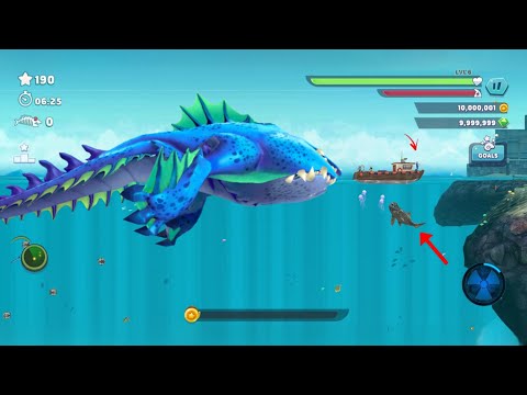 Hungry Shark Evolution - Giant Monster ABYSSHARK New Gameplay