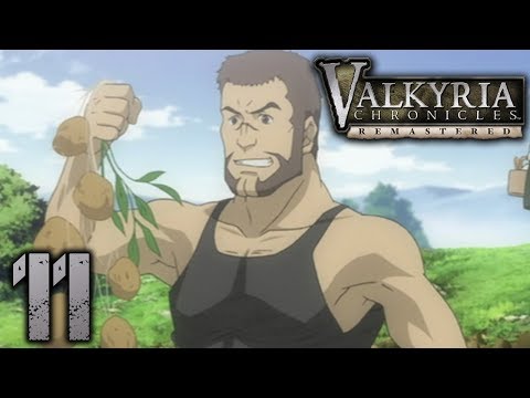 Valkyria Chronicles Remastered ➤ 11 - Let's Play - VEGETABLE MAN   - Playthrough Gameplay