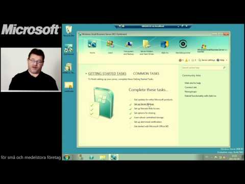Small Business Server 2011 Essentials genomgång och demo