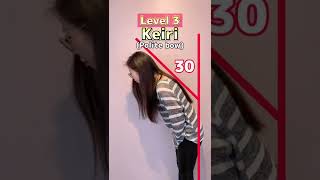 【Culture in Japan】Different levels of "BOWING" in Japan🇯🇵#Shorts