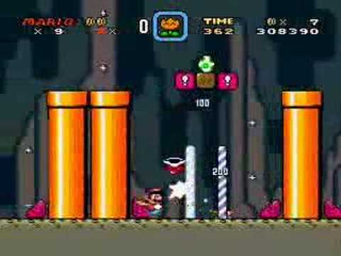 SNES Super Mario World in 1:21:30 by Fabian