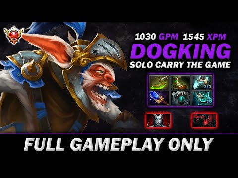 1030 GPM 1545 XPM, DOGKING lategame meepo against QOP Aghs- Meepo Gameplay#859