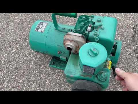 Vintage 1970s-80s Onan Generator! WILL IT RUN?!