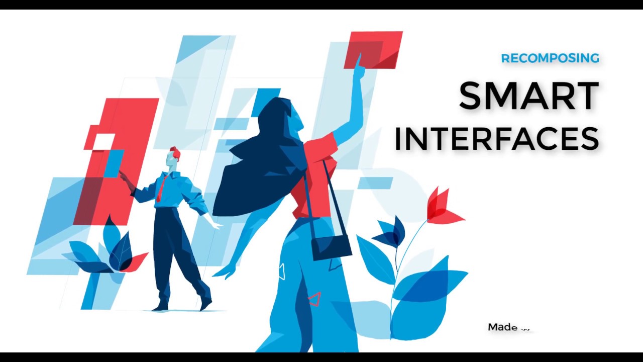 Smart Interfaces Vector  Illustration