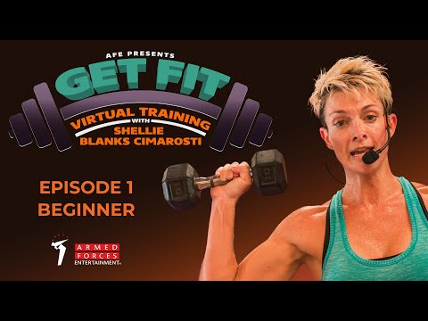 Get Fit with Shellie Blanks Cimarosti Ep. 1 | Beginner Cardio, HIIT and Strength Training Workout
