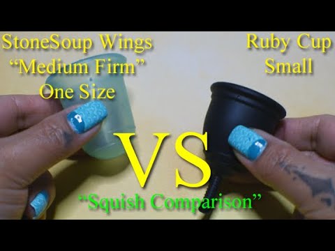 StoneSoup Wings Medium Firmness vs Ruby Cup SMALL