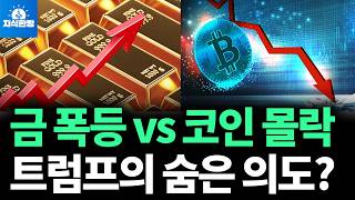 금값 치솟고 비트코인 하락, 다음은 주식 차례입니다 (박종훈의 지식한방)