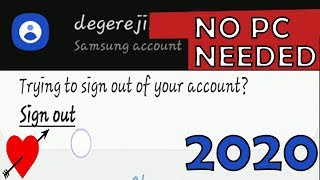 How To Remove Samsung Account Without Password On Any Samsung 2020