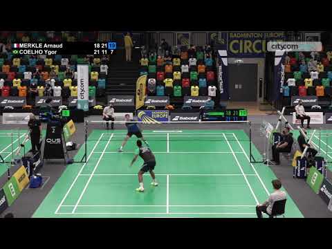 Arnaud Merkle knocked out no.2 seed Ygor Coelho at Austrian Open 2021